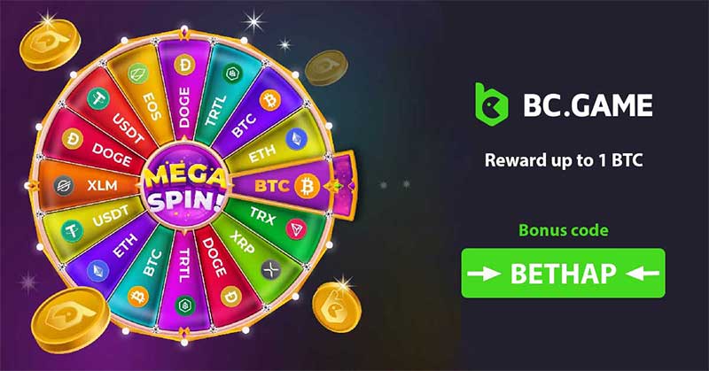 BC.Game Крипто Казино в Украине 8